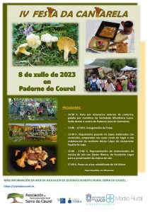 Lee más sobre el artículo La Asociación de Desenvolvemento Rural Serra do Caurel celebra la IV Fiesta de la Cantarela el 8 de julio
